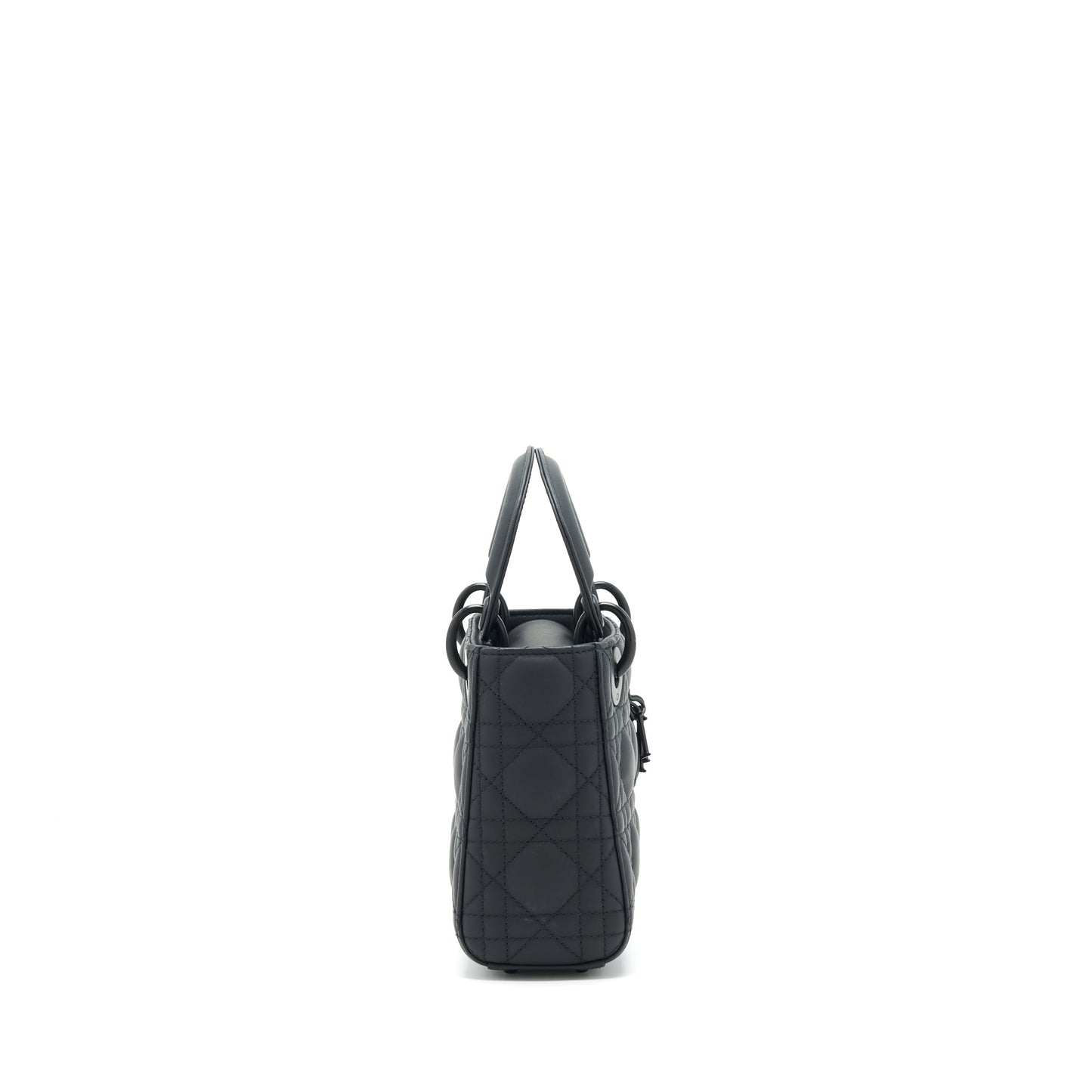 Luxury Dior mini Lady Luxury Dior Calfskin so black