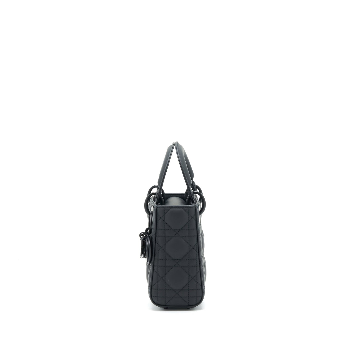 Luxury Dior mini Lady Luxury Dior Calfskin so black