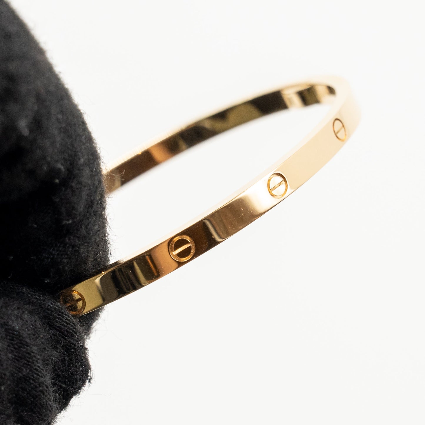 Cartier size 16 Love bracelet small model rose gold