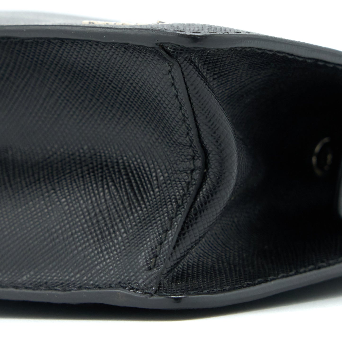 Prada Men’s Clutch Soffiano Black SHW