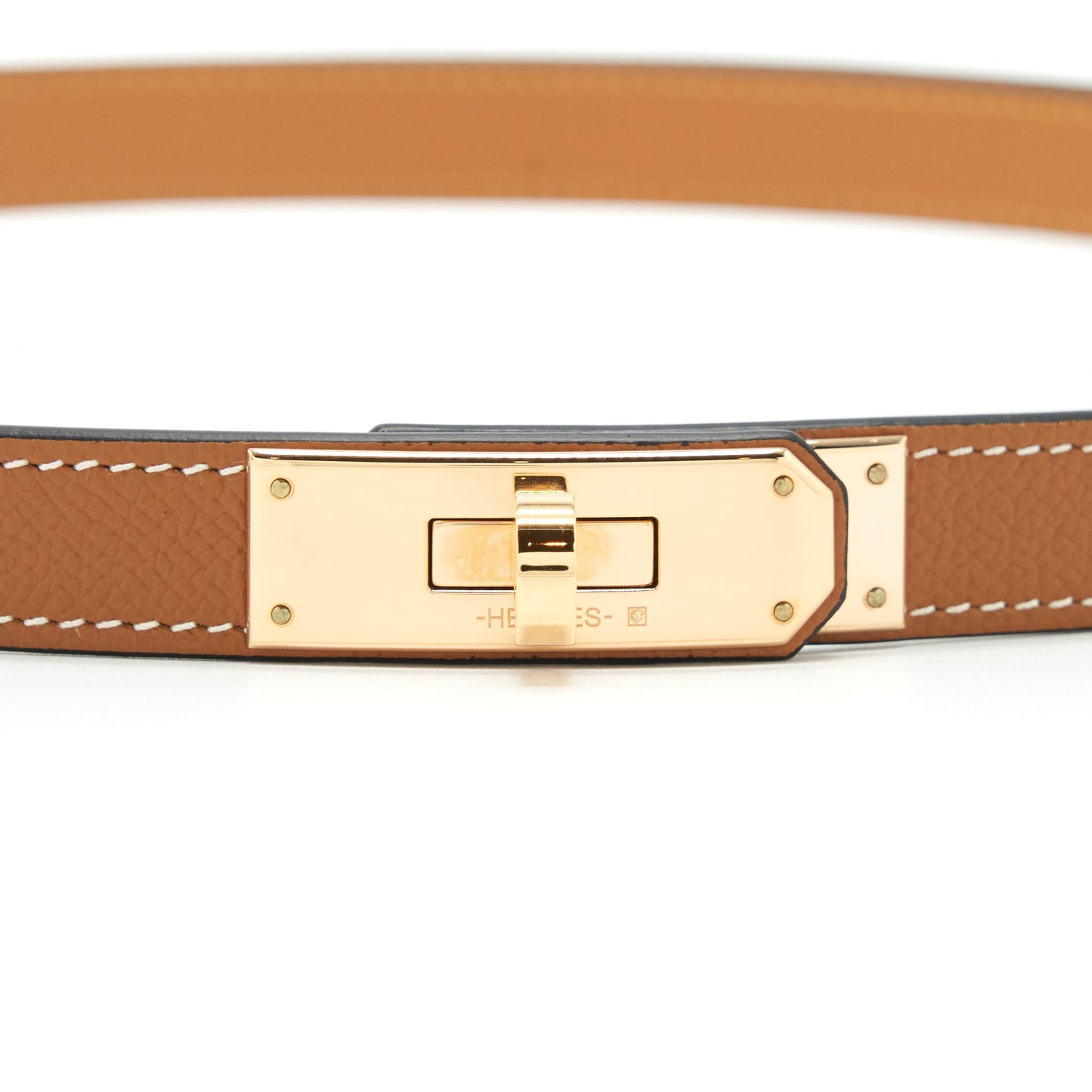 Hernes Kelly 18 Belt Epsom Gold GHW