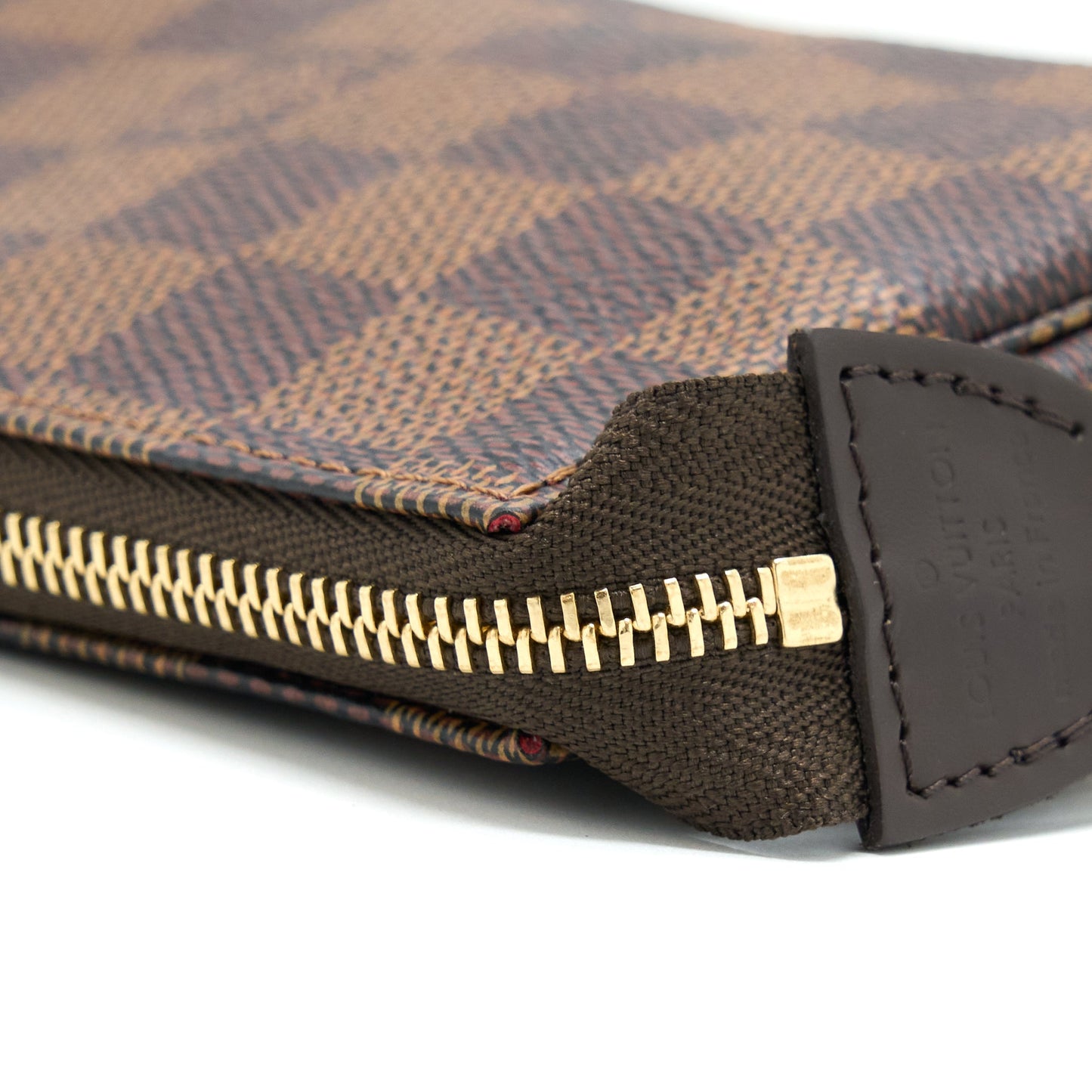 Louis Vuitton Mini Pochette Accessories Damier Ebene GHW