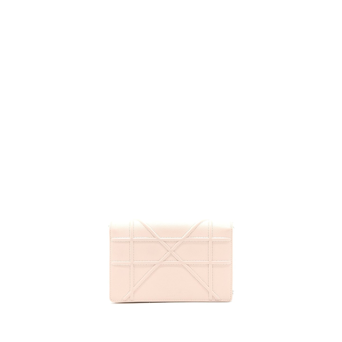 Luxury Dior Luxury Diorama Wallet On Chain Calfskin Light Pink SHW