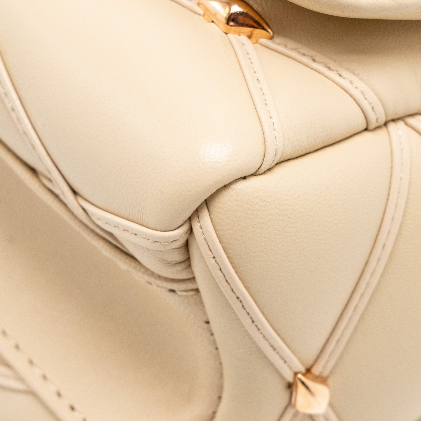 Louis Vuitton GO-14 MM Lambskin Beige Multicolour Hardware