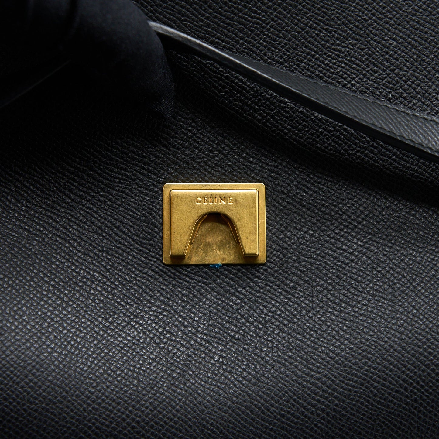 Celine Mini Belt Bag Grained Calfskin Black GHW