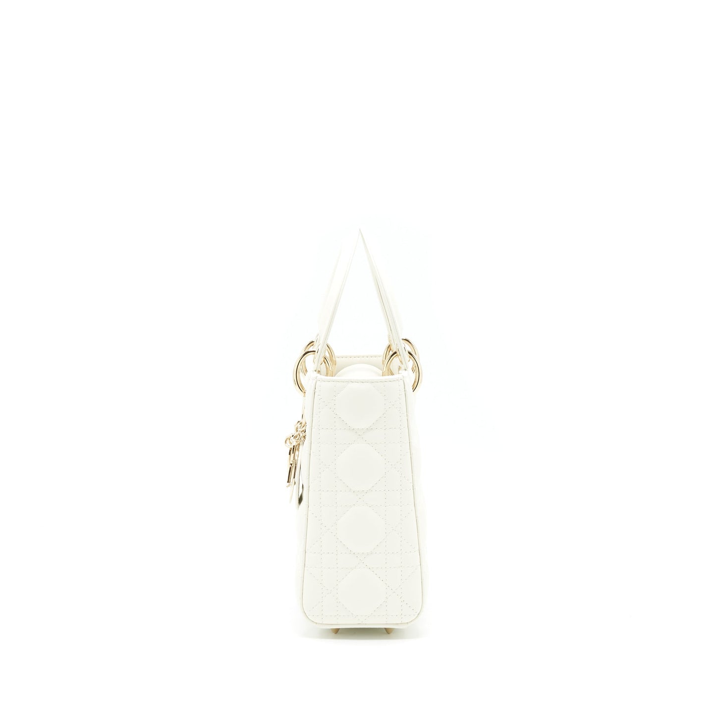 Luxury Dior Small Lady Luxury Dior my ABCLuxury Dior Bag WHITE LGHW