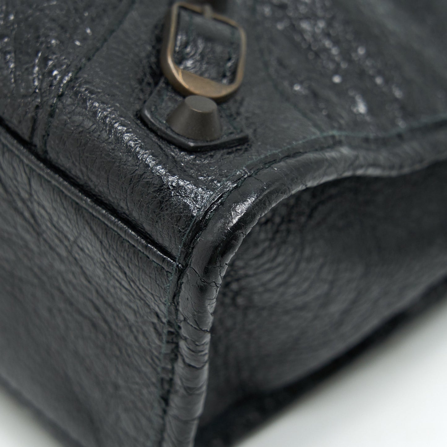 Balenciaga Classic City S leather tote black