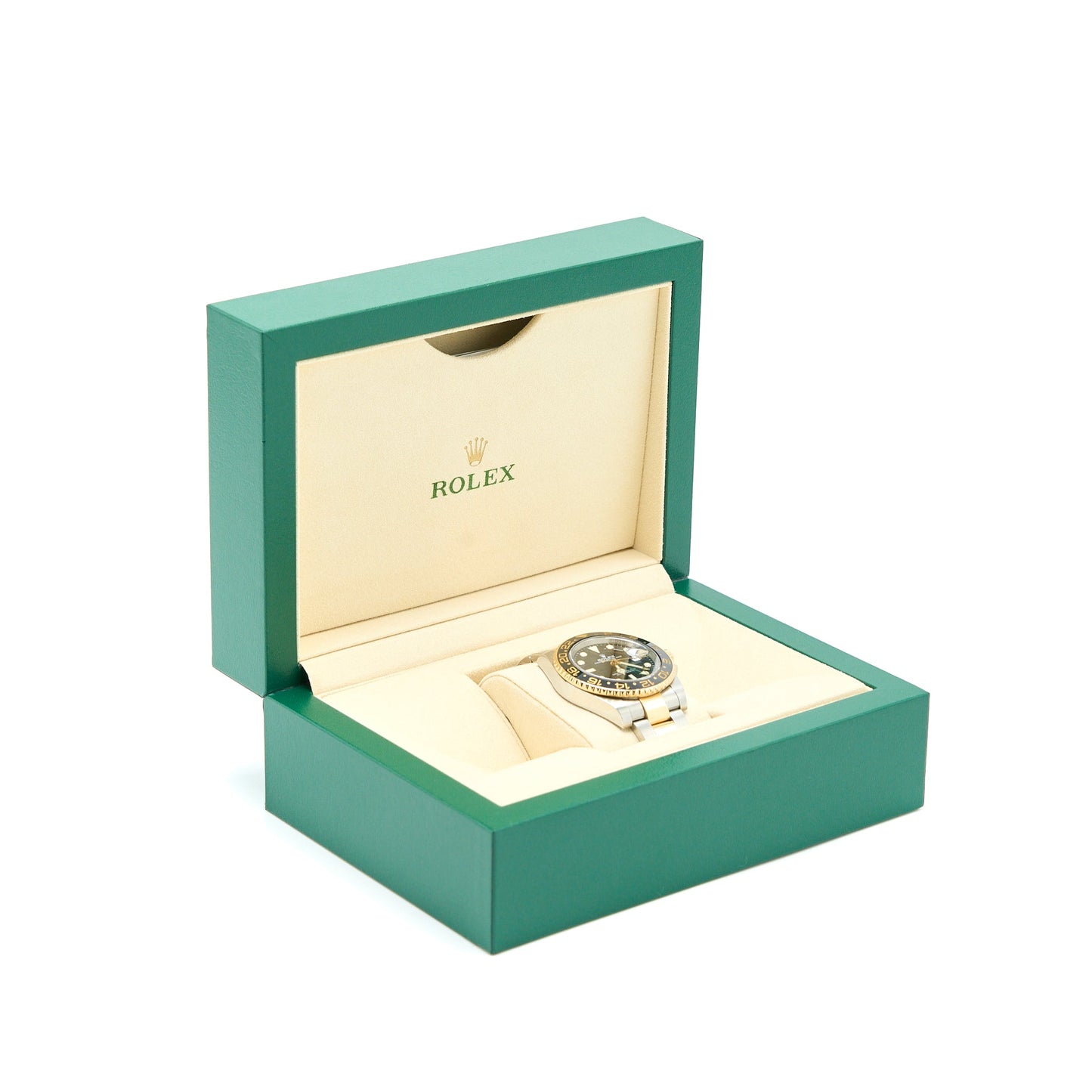 Rolex GMT-Master II 40MM OysterSteel/Yellow Gold Black Dial M116713LN