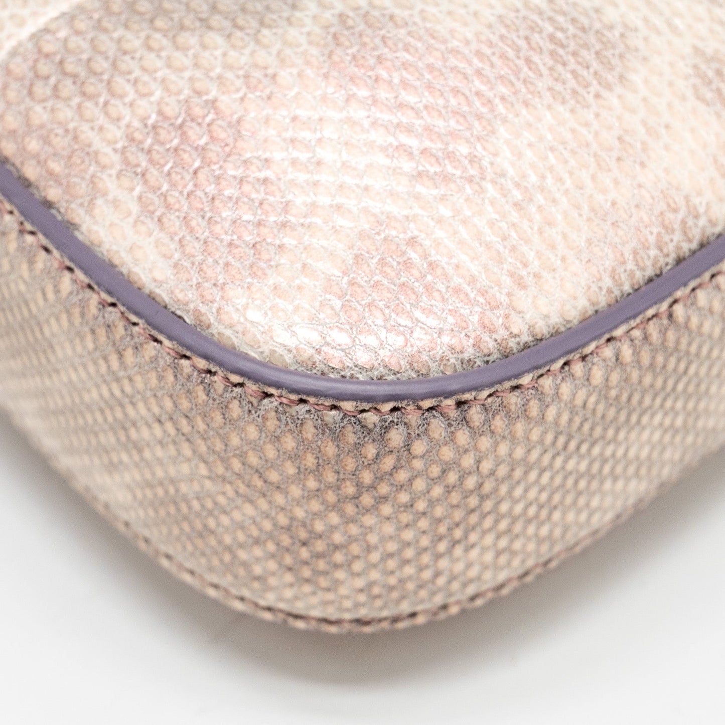 Bvlgari Small Serpenti Baia Shoulder Bag Karung Leather Pink LGHW