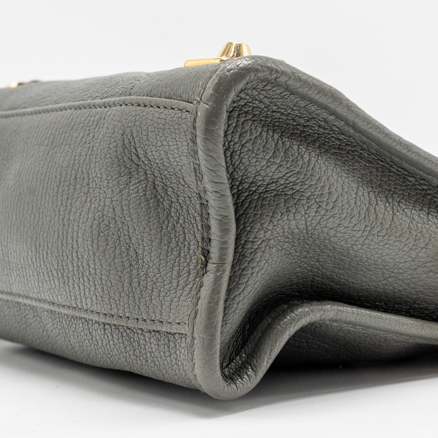 Balenciaga Mini City Bag Calfskin Grey GHW