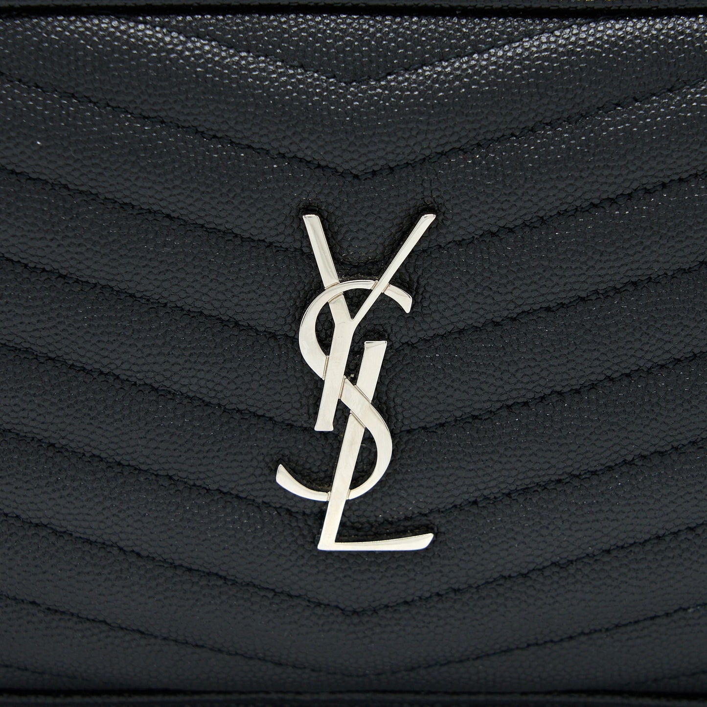 Saint Laurent/YSL Mini Lou Bag Calfskin Black SHW