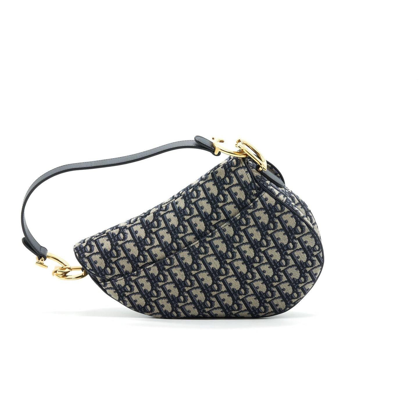 Luxury Dior Oblique Medium Saddle Bag