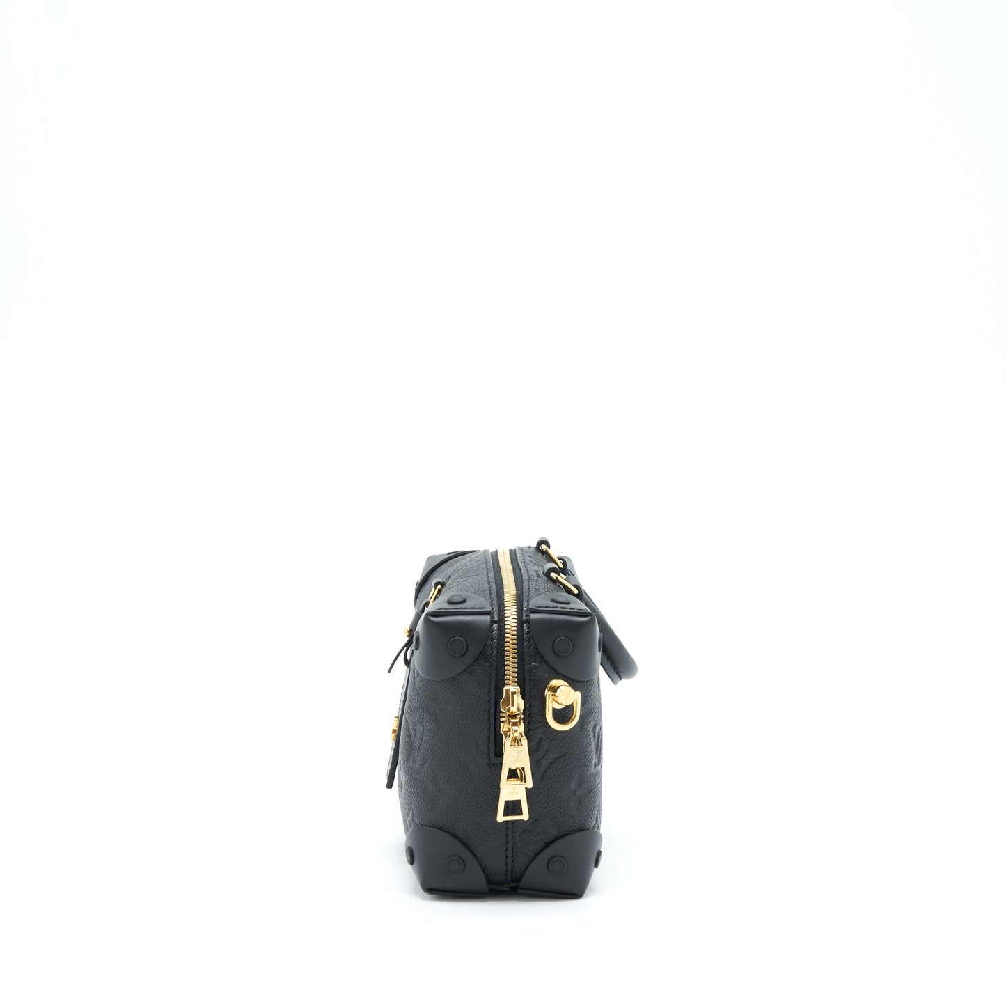 Louis Vuitton Petite Malle Souple Monogram Empreinte Black GHW