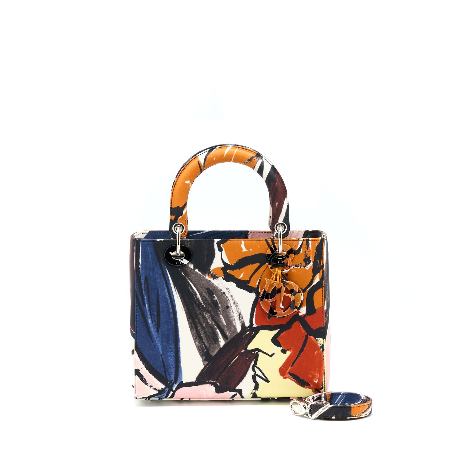 Luxury Dior Medium Lady Luxury Dior Graphic Multicolour SHW