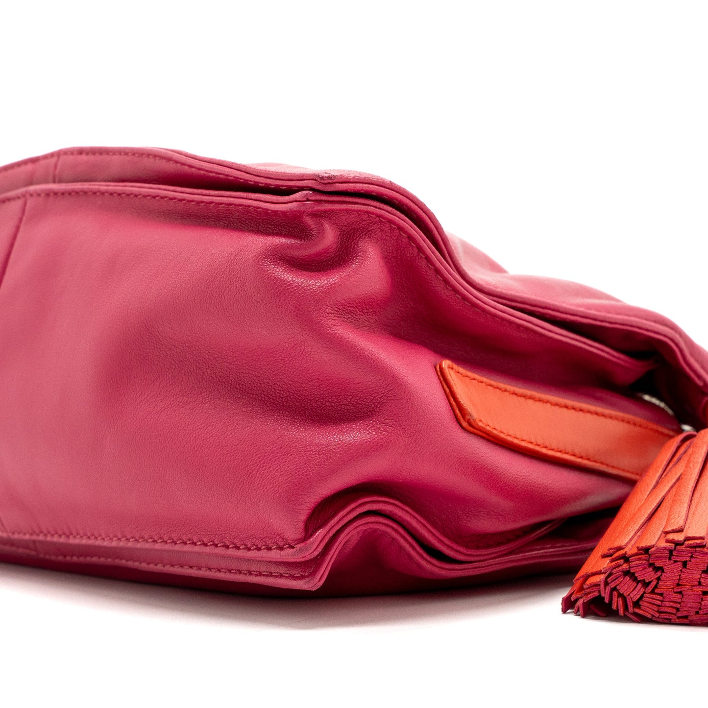 Loewe mini flamenco bag Nappa pink / orange SHW