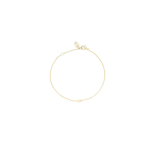 Cartier Size XS D’Amour Bracelet Yellow Gold with Diamond