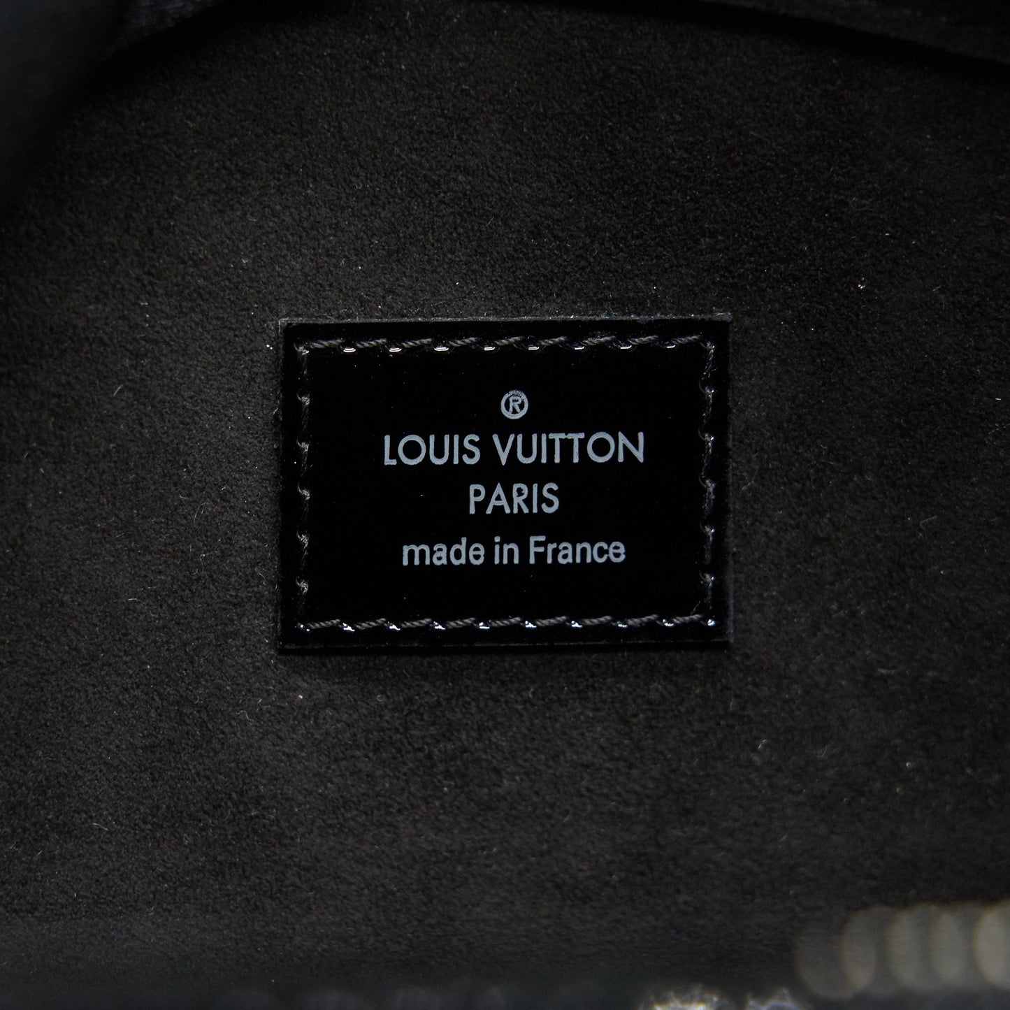 Louis Vuitton EPI Tote Bag Patent Leather Black SHW