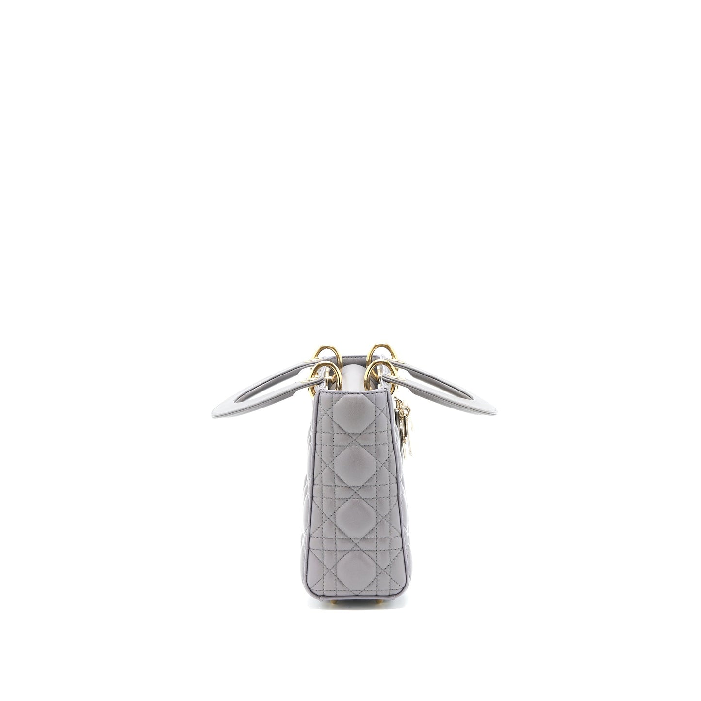 Luxury Dior Small Lady Luxury Dior My ABCLuxury Dior Lambskin Grey LGHW