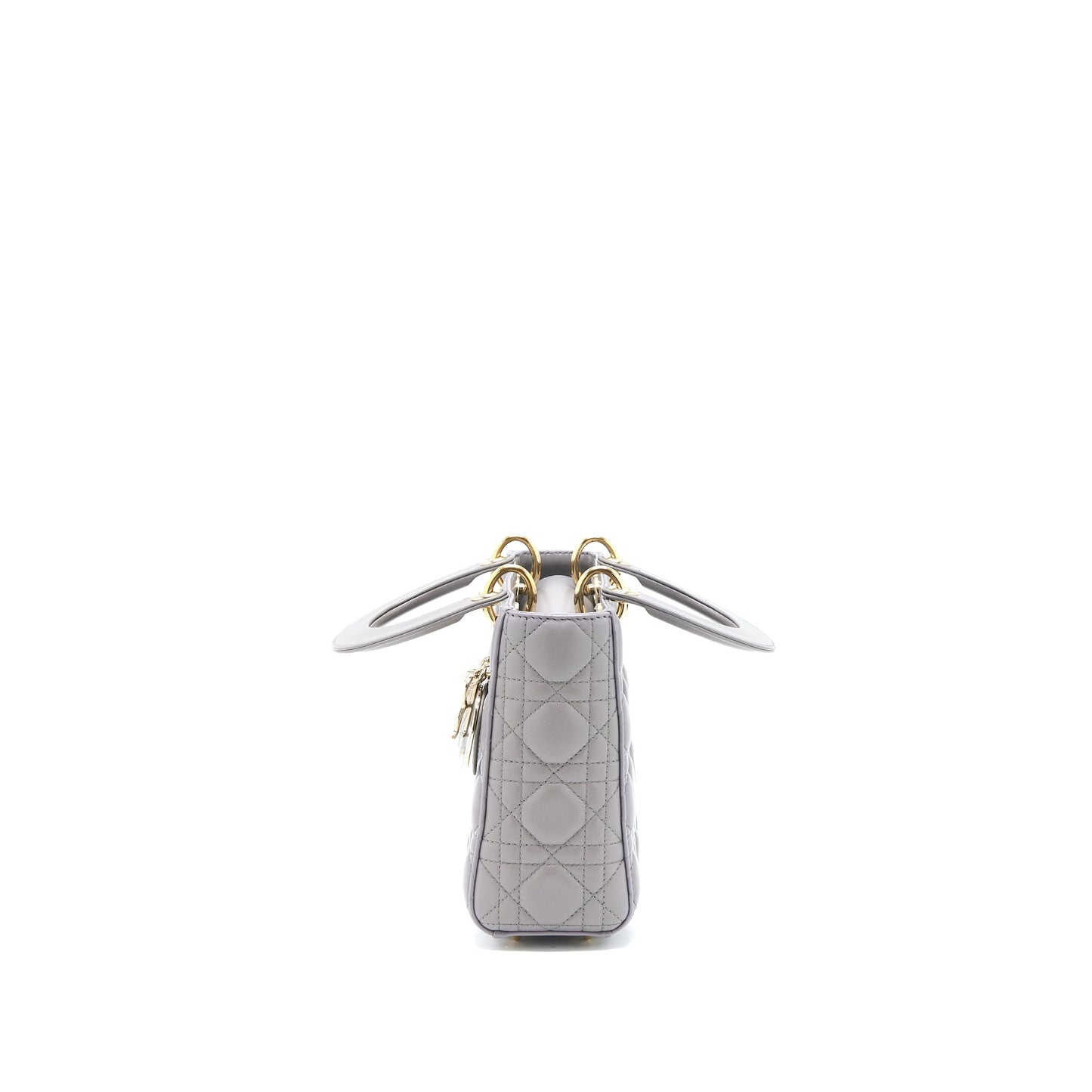 Luxury Dior Small Lady Luxury Dior My ABCLuxury Dior Lambskin Grey LGHW