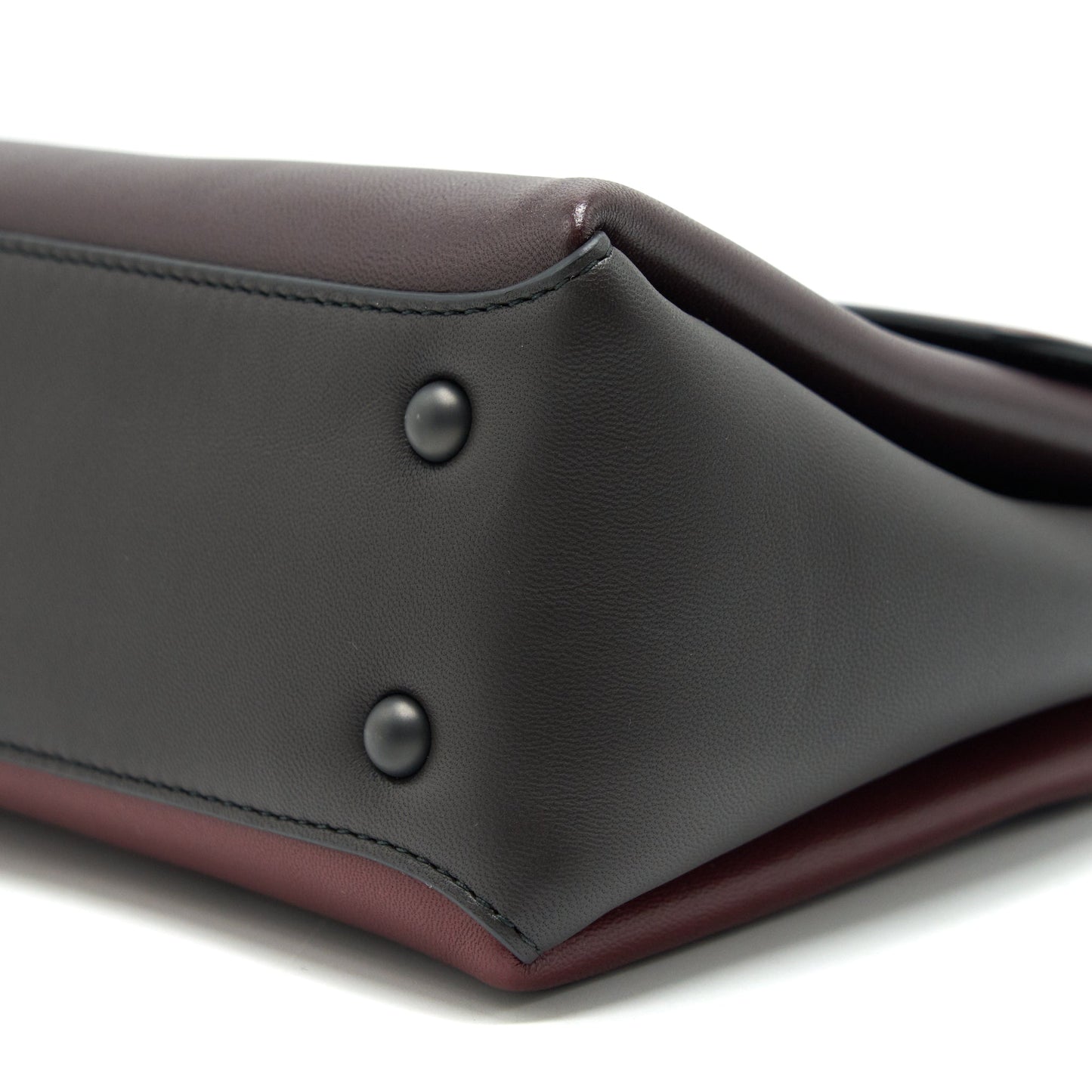 Bottega Veneta Piazza Top Handle Bag Burgundy