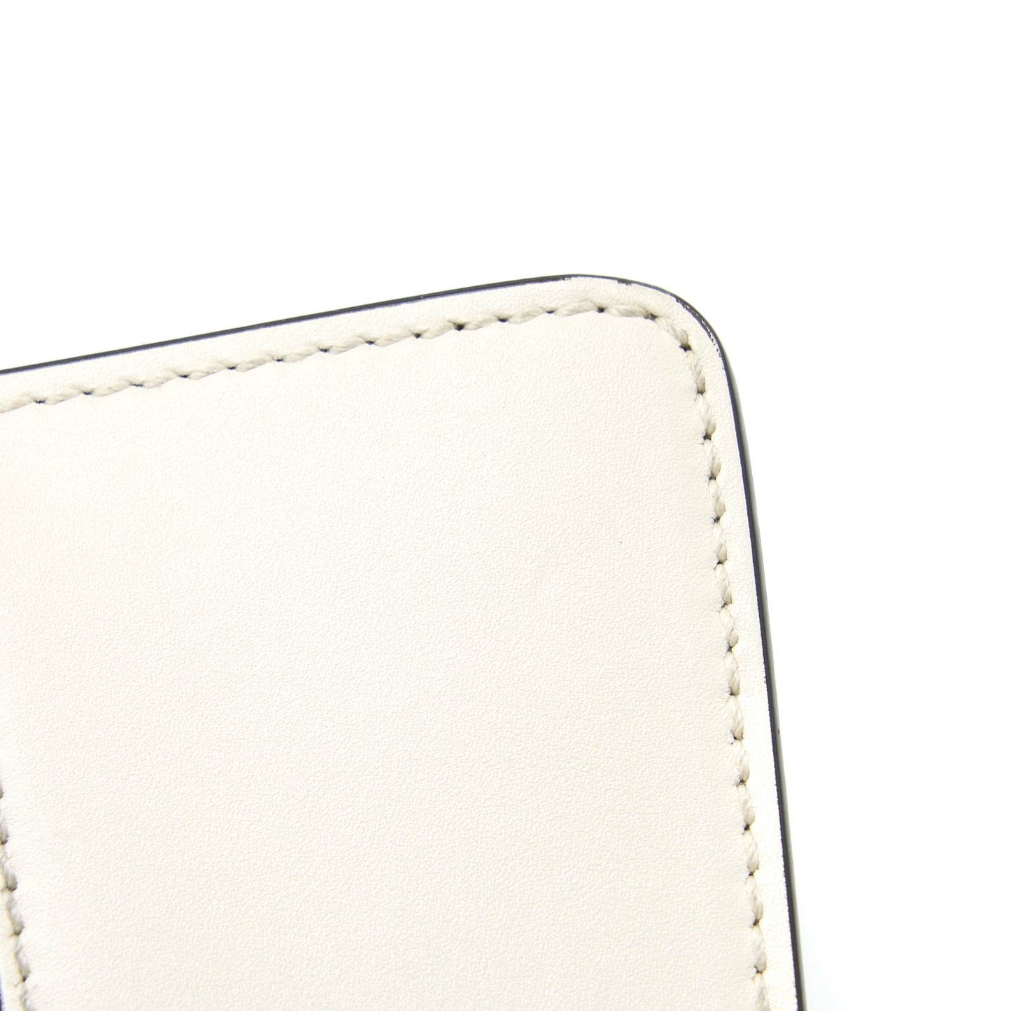 Gucci Mini Sylvia Top Handle Bag White GHW