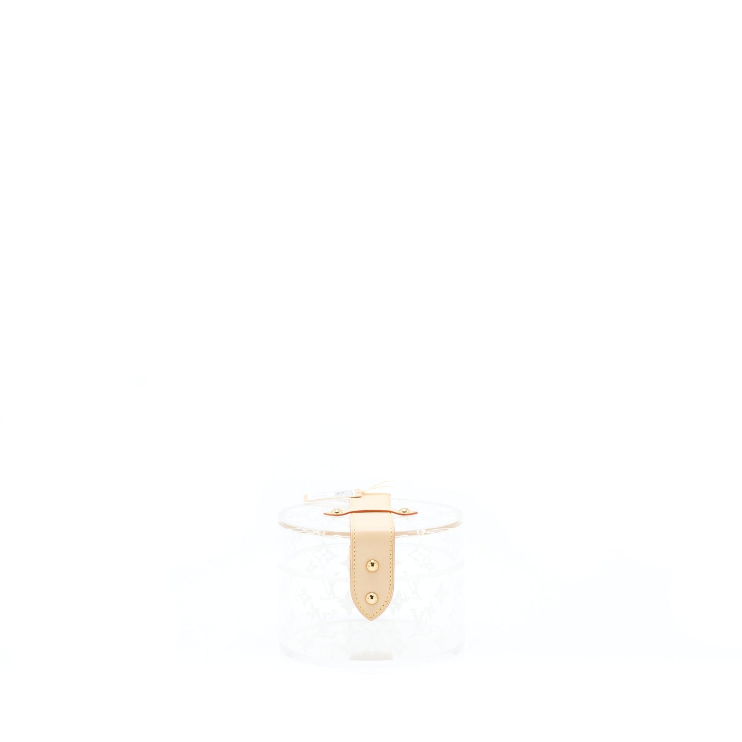 Louis Vuitton Transparent Scott Monogram Box GHW