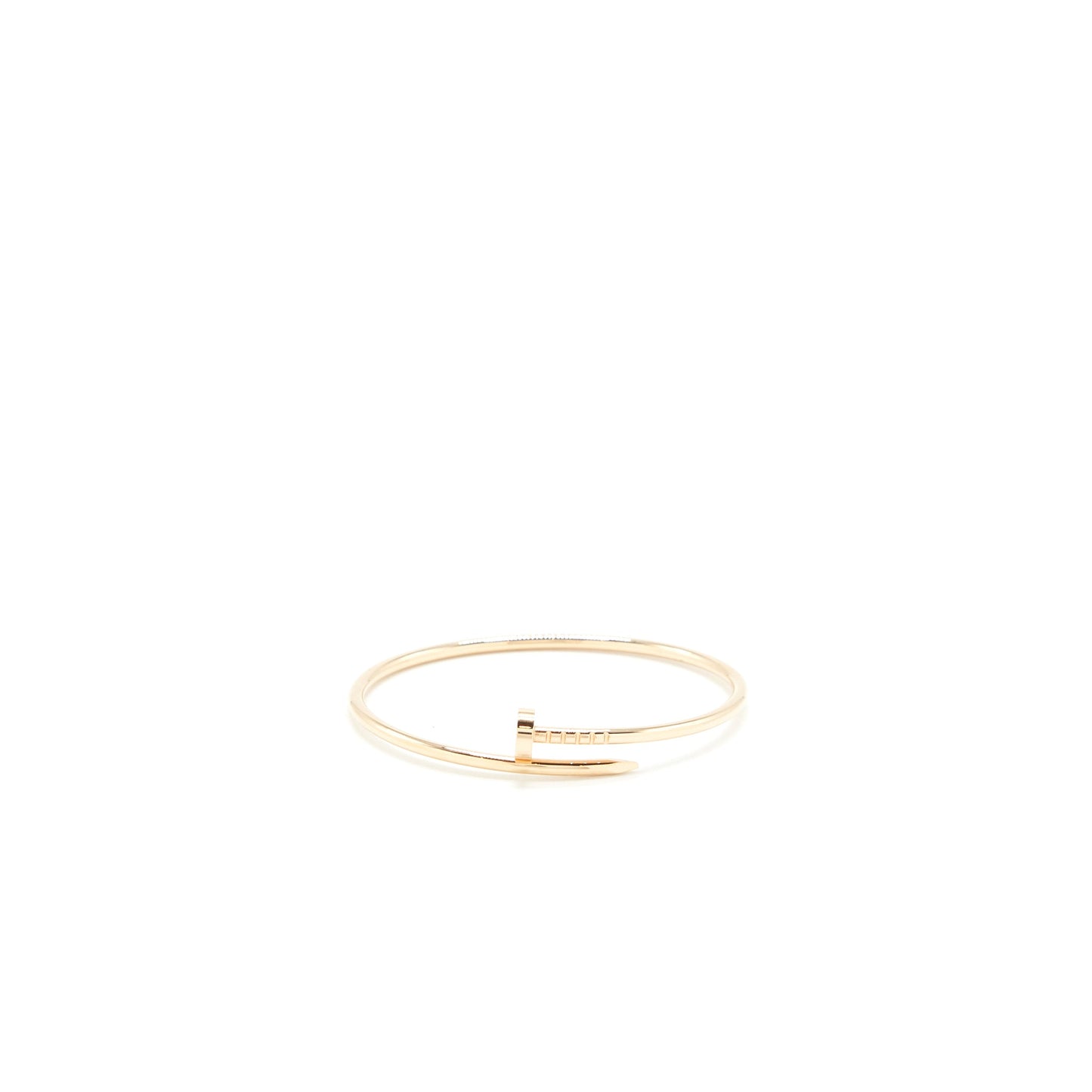 Cartier Size 16 Juste Un Clou Bracelet Small Model Rose Gold