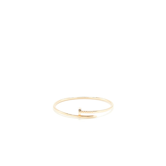 Cartier Size 16 Juste Un Clou Bracelet Small Model Rose Gold