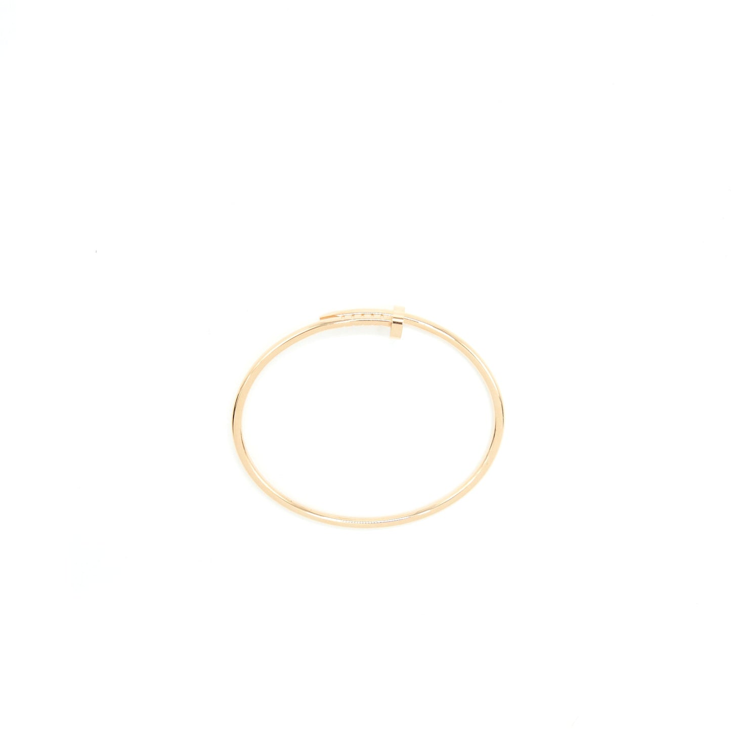 Cartier Size 16 Juste Un Clou Bracelet Small Model Rose Gold