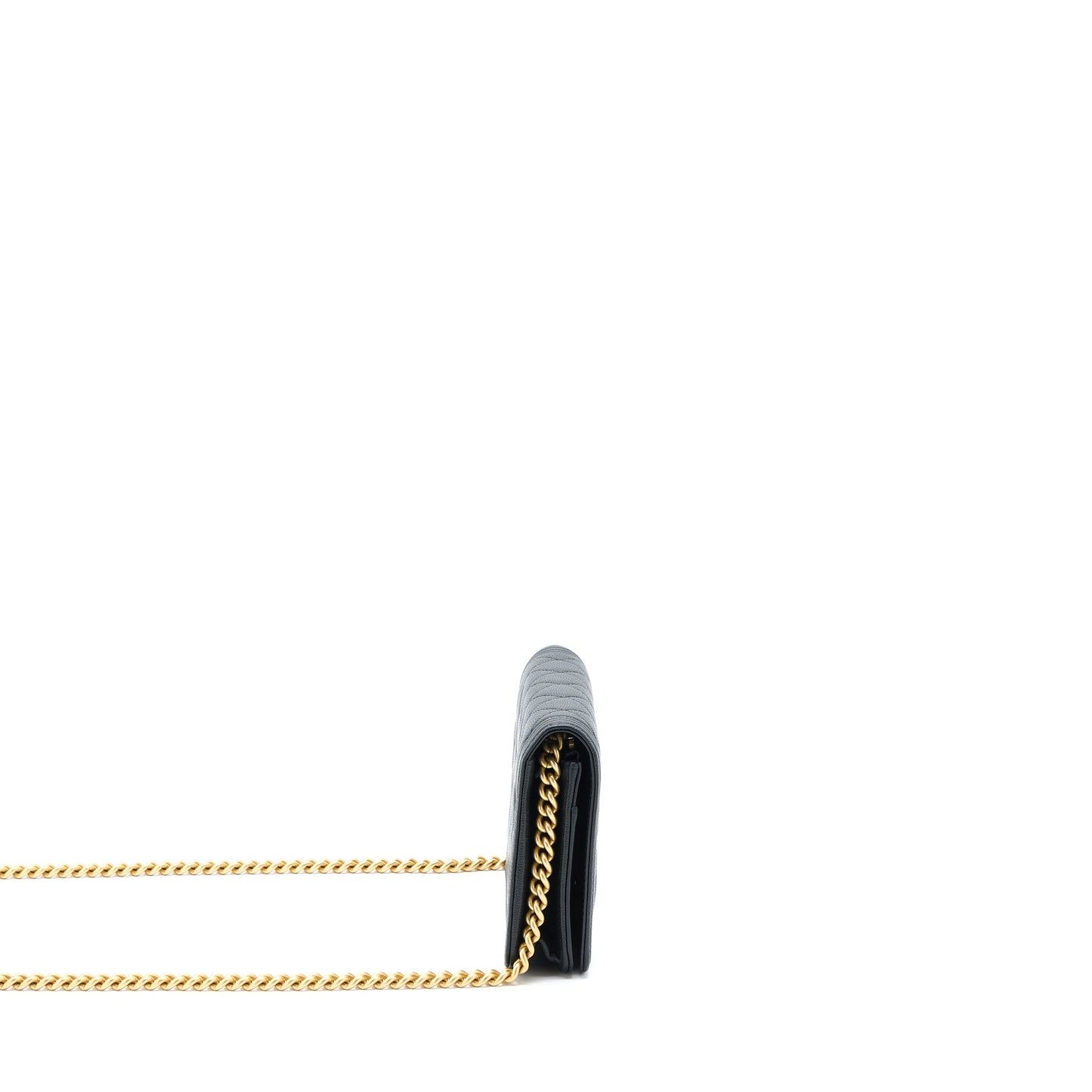 Chanel Boy Wallet on Chain Caviar Black GHW