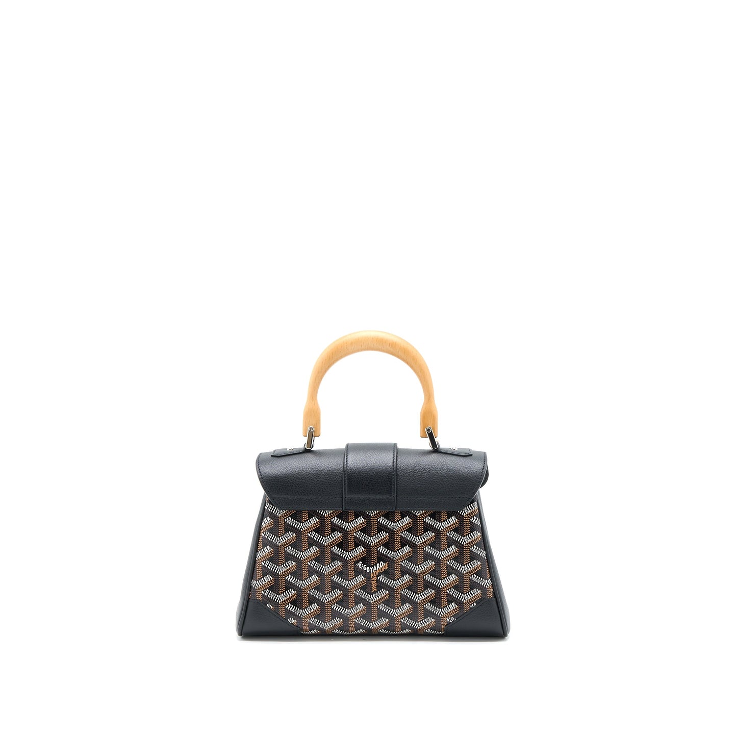 Goyard Saigon Mini Goyardine Canvas Black/Multicolour SHW