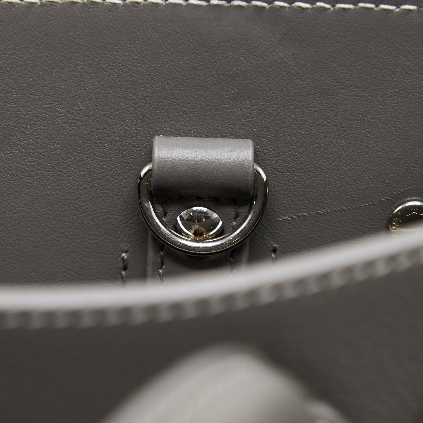 Saint Laurent Baby Sac De Jour Calfskin Grey SHW