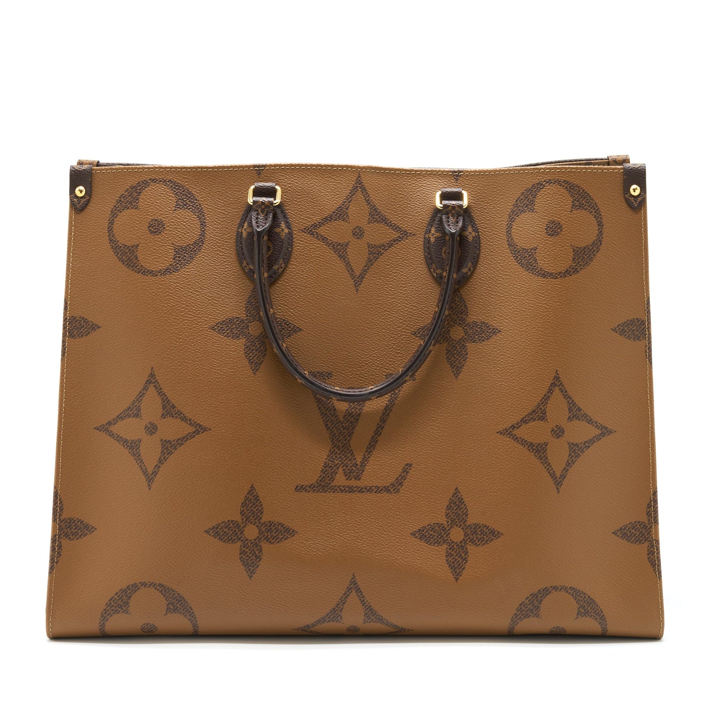 Louis Vuitton On The Go GM Monogram Reverse Canvas GHW