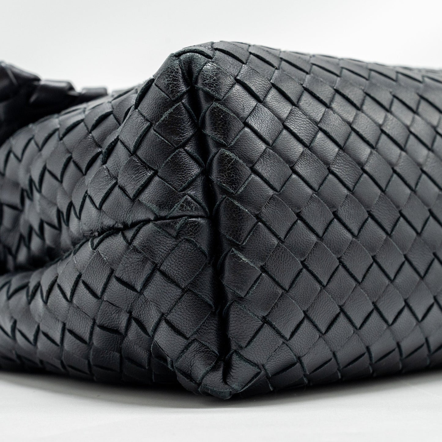 Bottega Veneta Olympia Bag Leather Black with Black Hardware