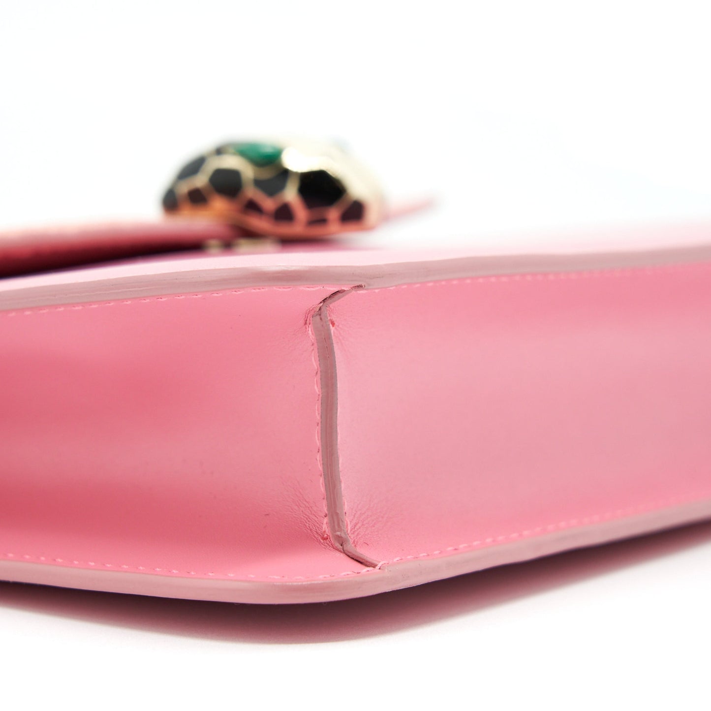 Bvlgari Serpenti Forever Crossbody Bag Gaulchat And Calfskin Light Pink LGHW