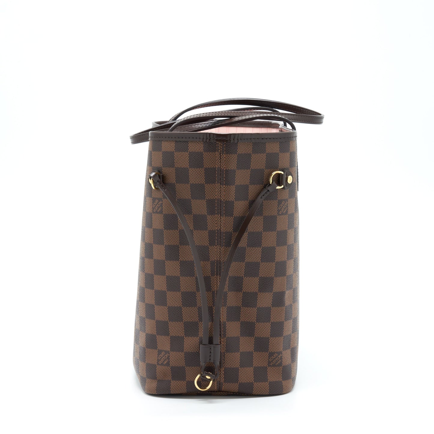 Louis Vuitton Neverfull MM Damier Ebene Canvas / Rose Ballerine