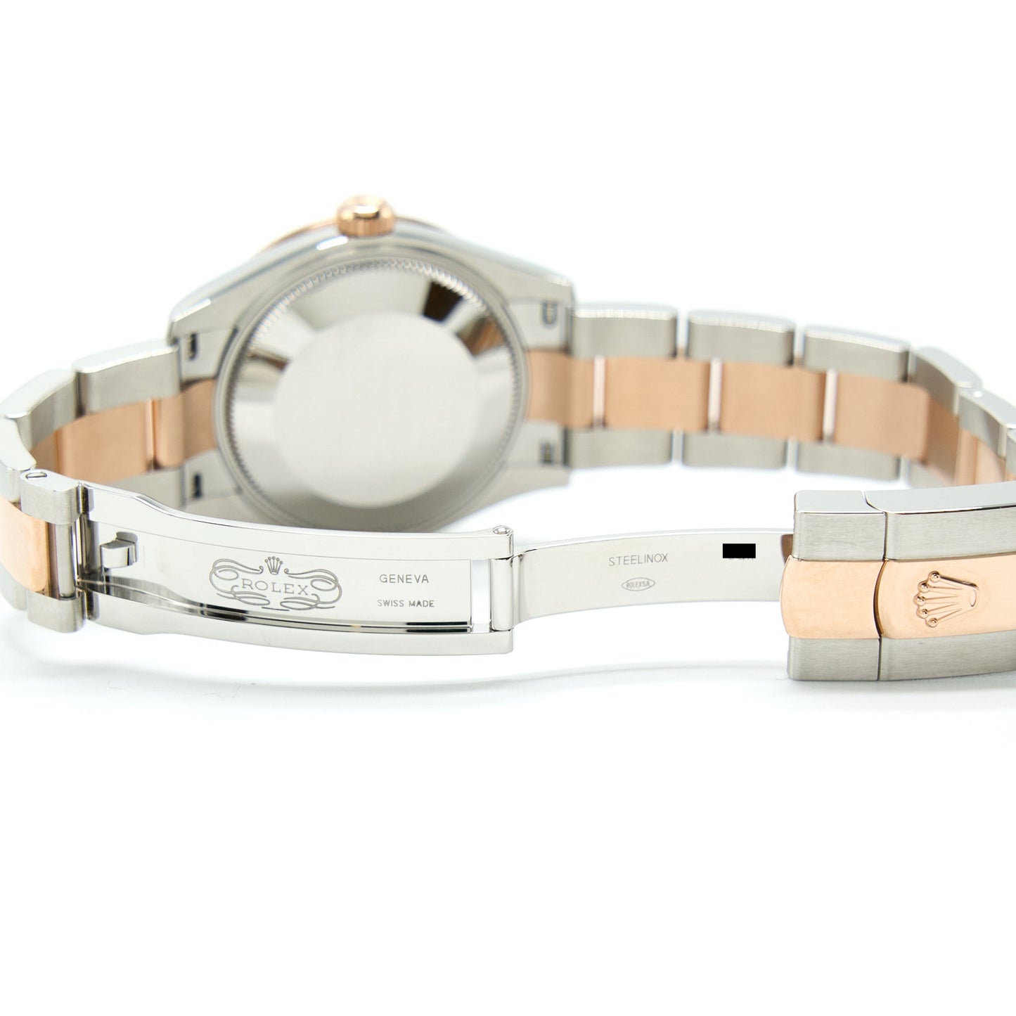Rolex Datejust 31 Oystersteel, Everose Gold And Diamonds With Aubergine Diamond Set Dial And Oyster Bracelet M278341RBR-0019