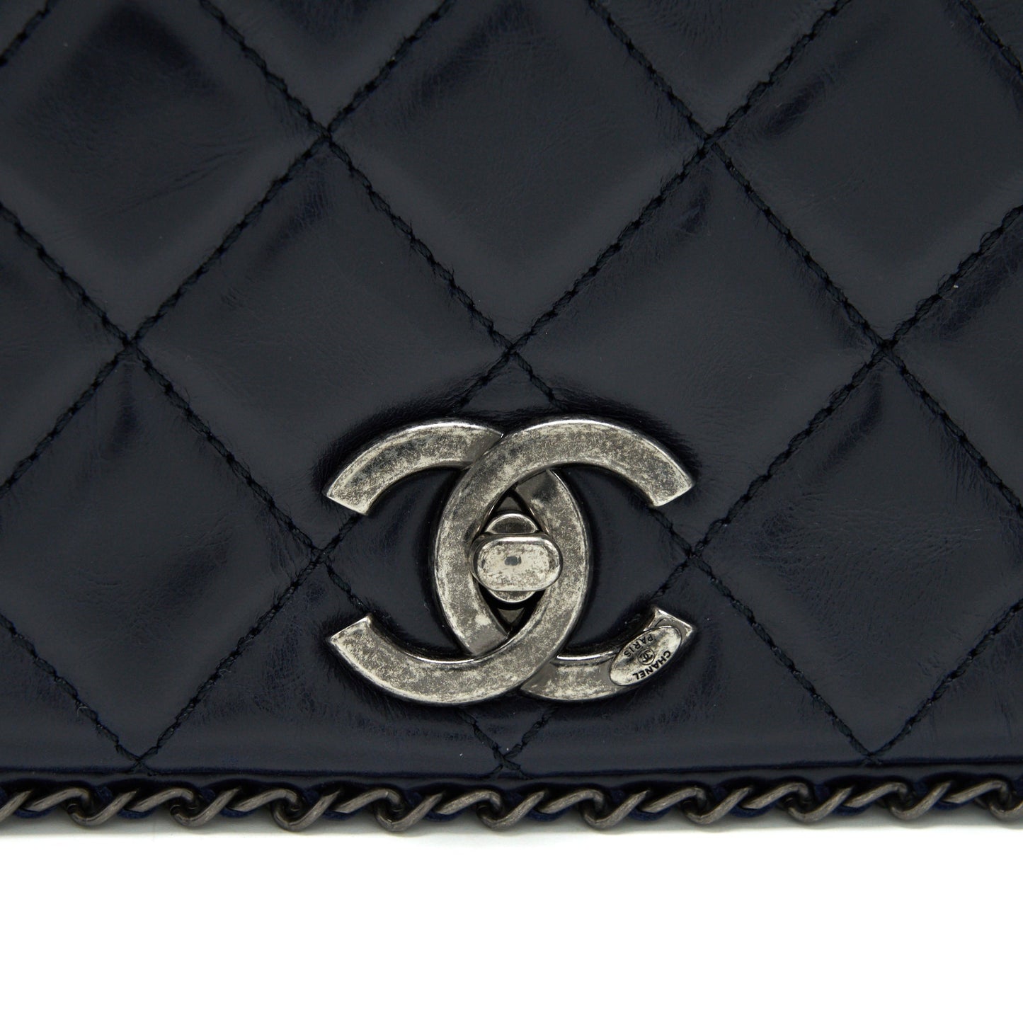 Chanel Quilted Calfskin Flap Shoulder Bag