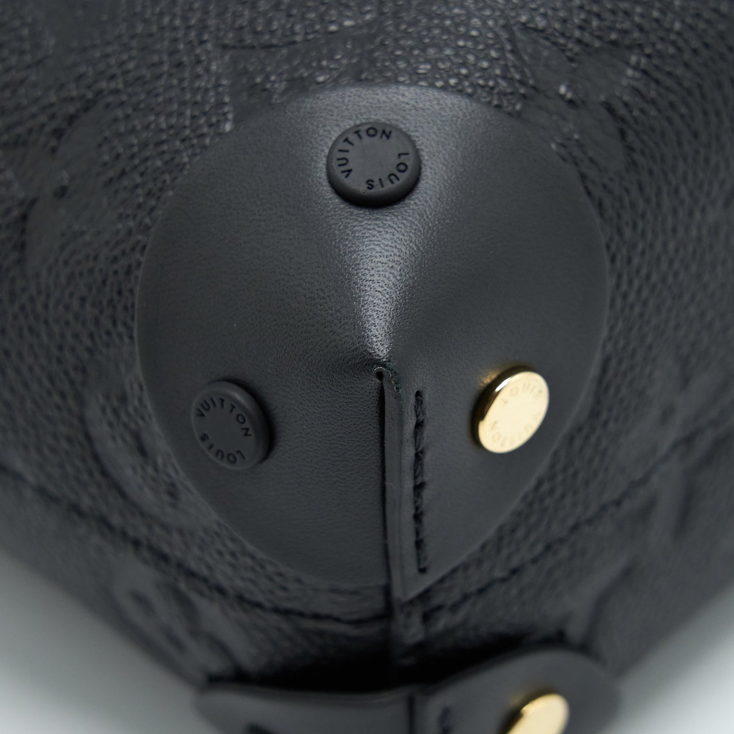 Louis Vuitton Petite Malle Souple Monogram Empreinte Black GHW