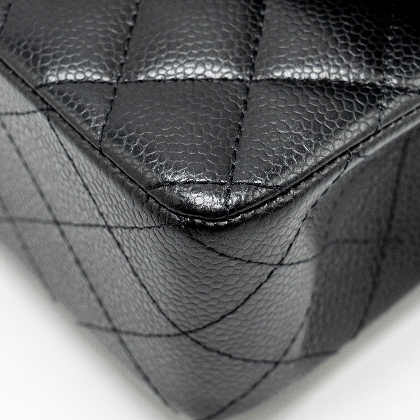 Chanel Small Classic Double Flap Bag Caviar Black GHW (microchip)