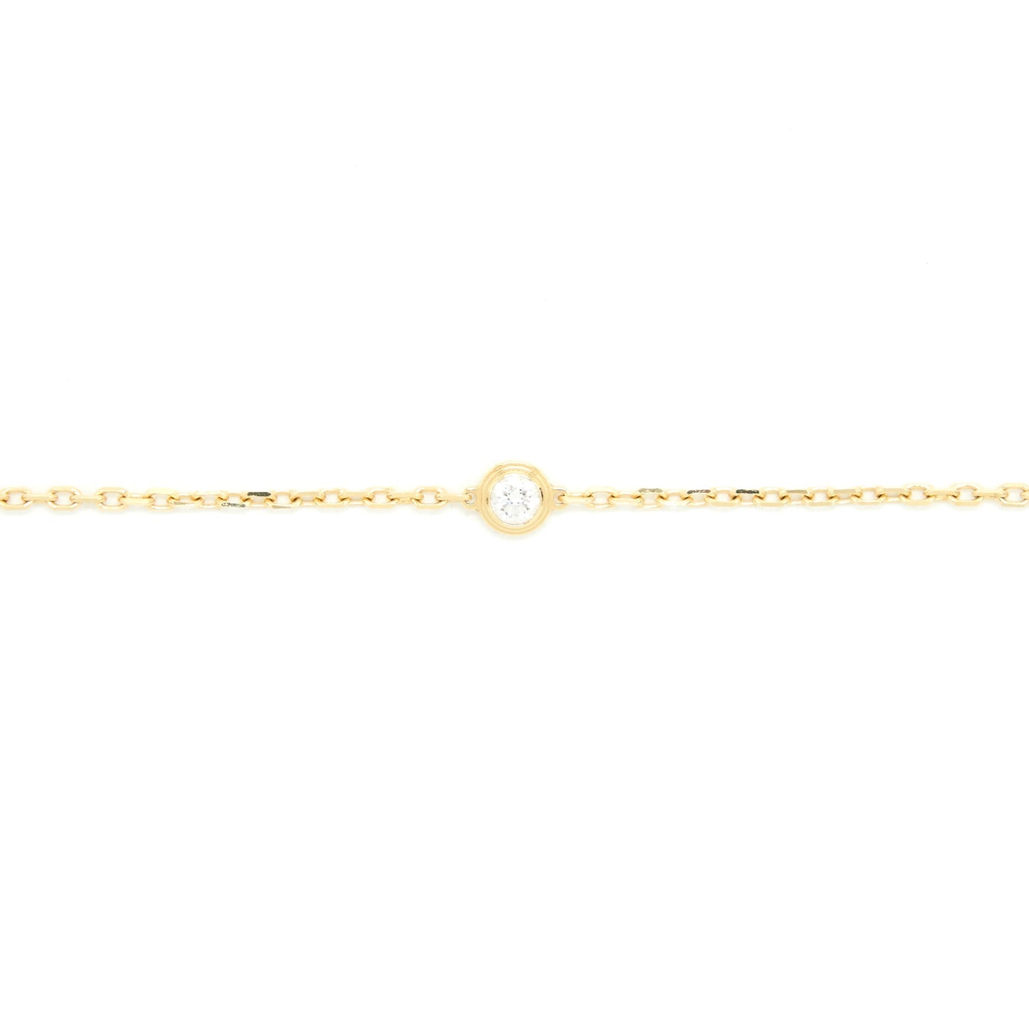 Cartier Diamants LÉGERS BRACELET SM Yellow Gold With Dimond