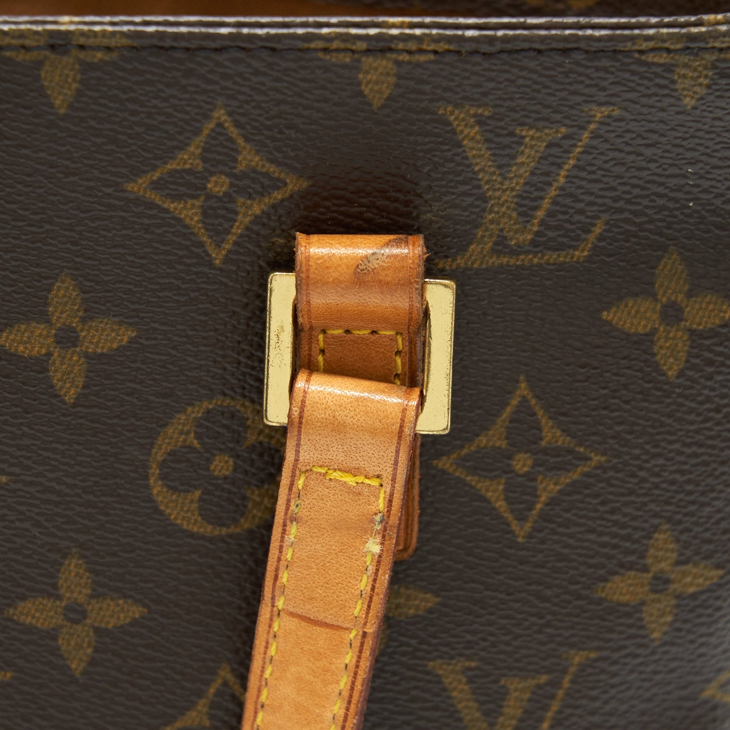 Louis Vuitton Vintage Vivian Tote Bag Monogram Canvas GHW