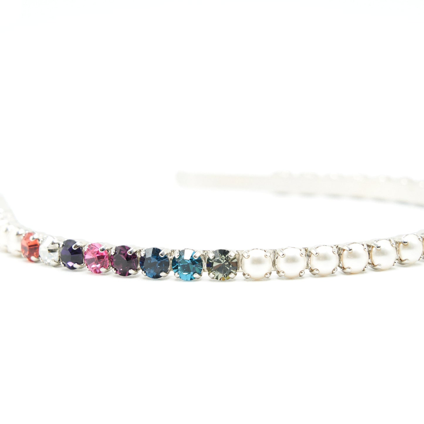 Miumiu Headband with pearl and Crystal