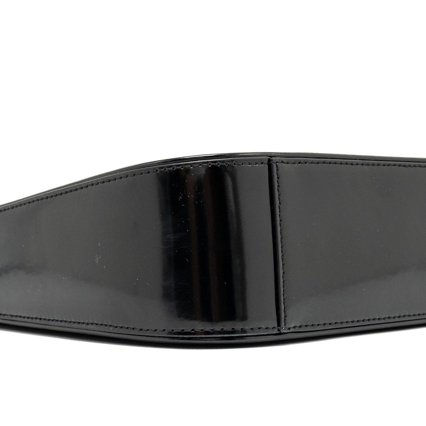 Saint Laurent Le 5 A 7 shiny calfskin black SHW