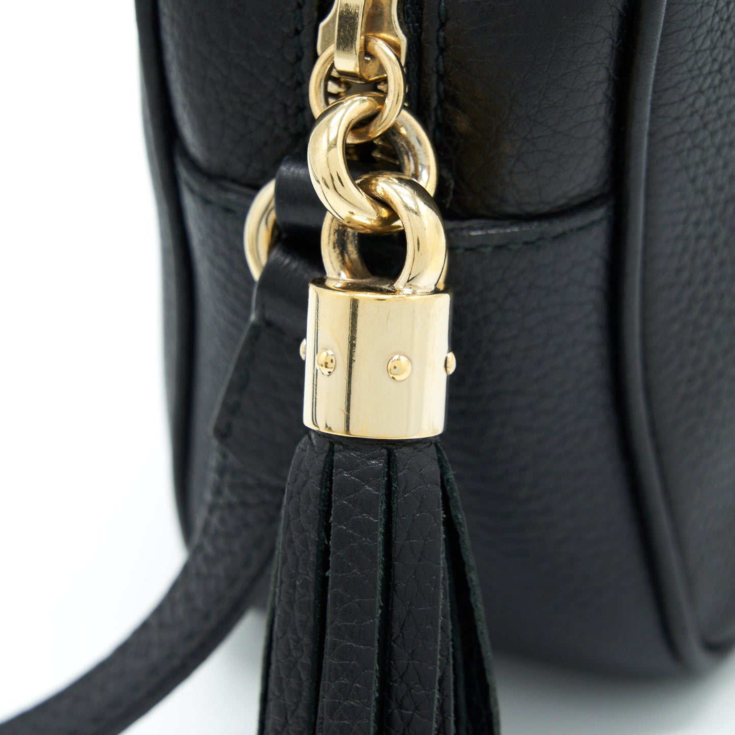 Gucci Disco Camera Bag Calfskin Black LGHW