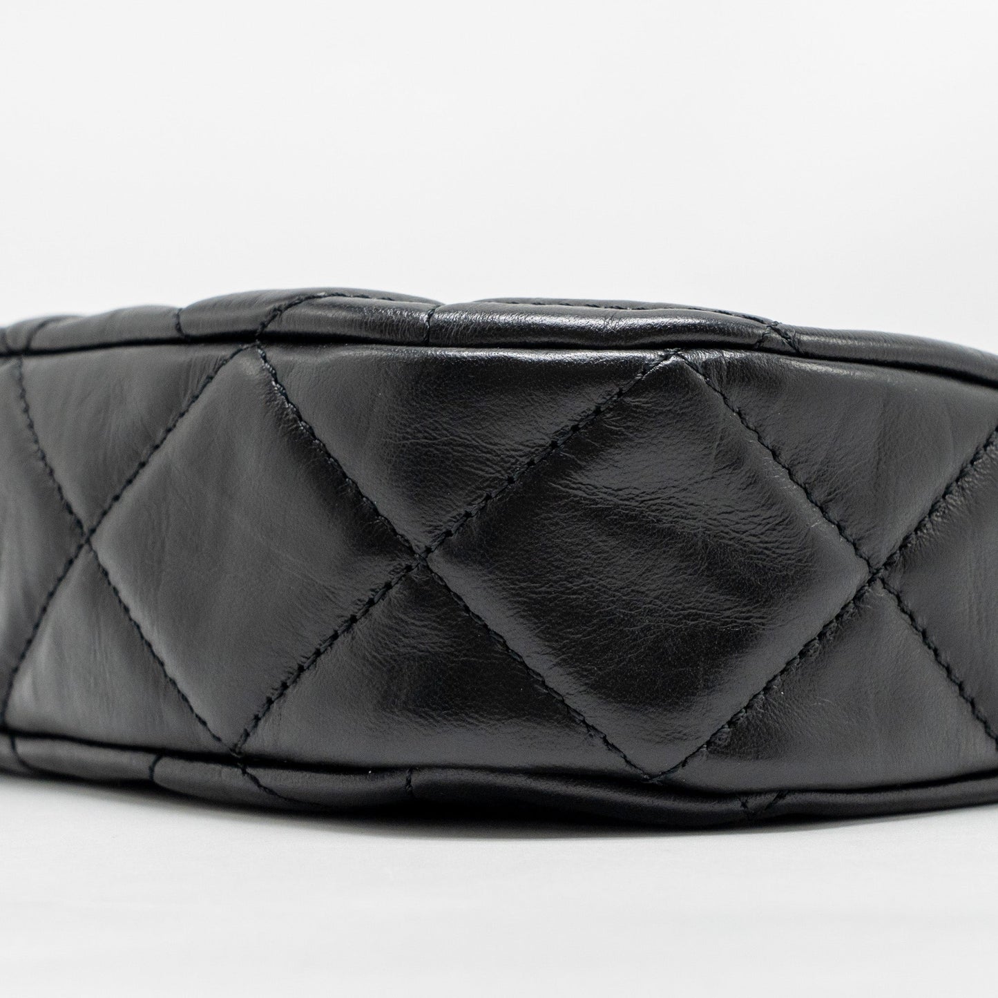 Chanel 23K 19 Hobo Shoulder Bag Calfskin Black GHW (Microchip)