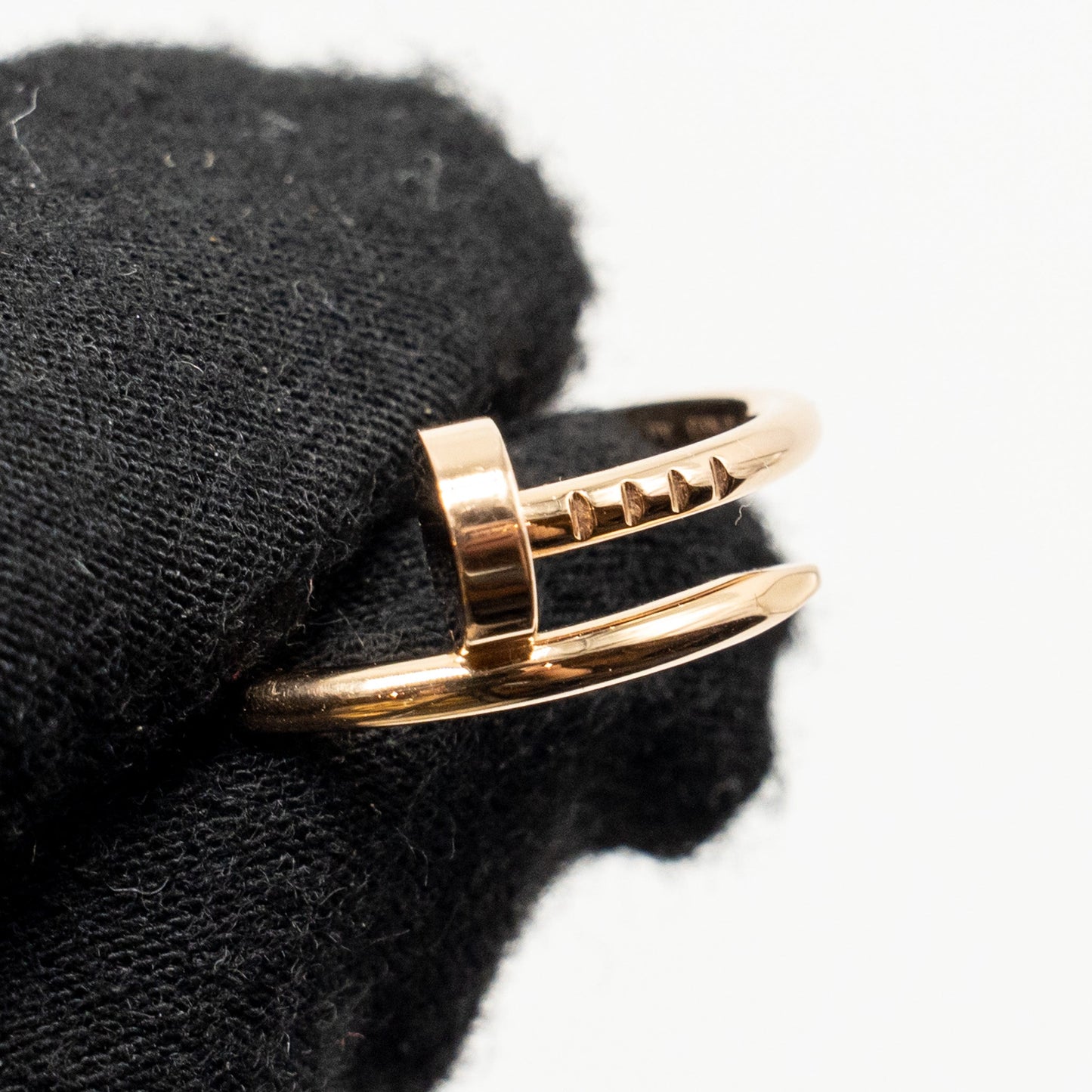 Cartier Size 51 Juste Un Clou Ring, Small Model Rose Gold