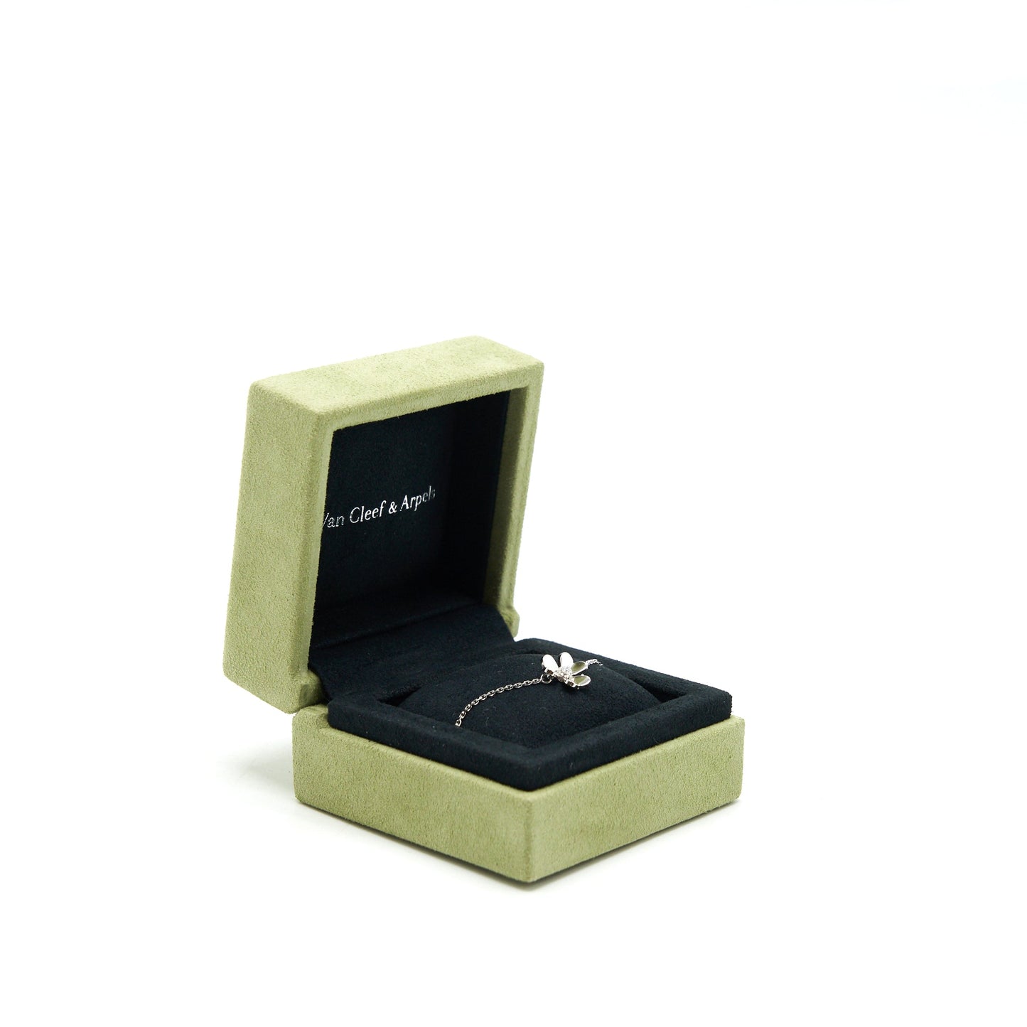 Van Cleef Arpels Frivole Bracelet White Gold with Daimond mini Model