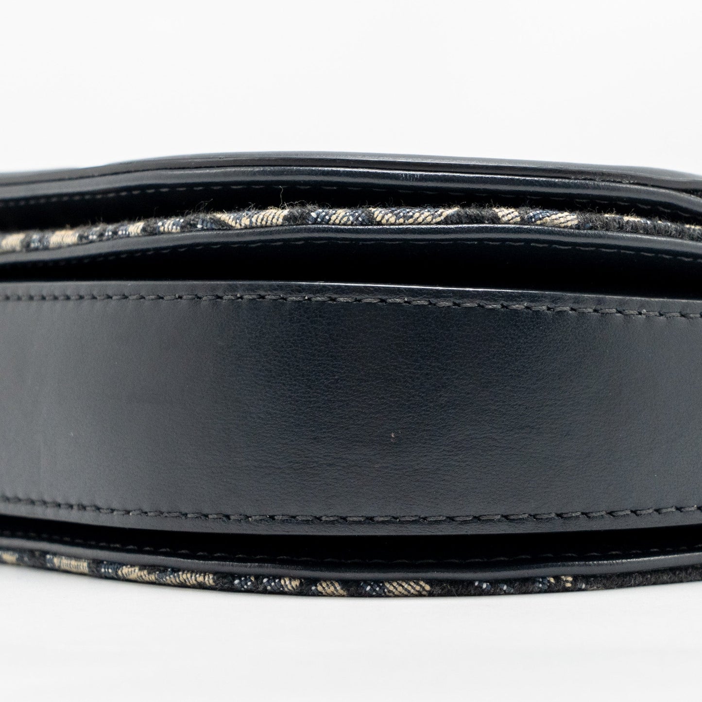Dior CD Signature Crossbody Bag Oblique Canvas Navy GHW