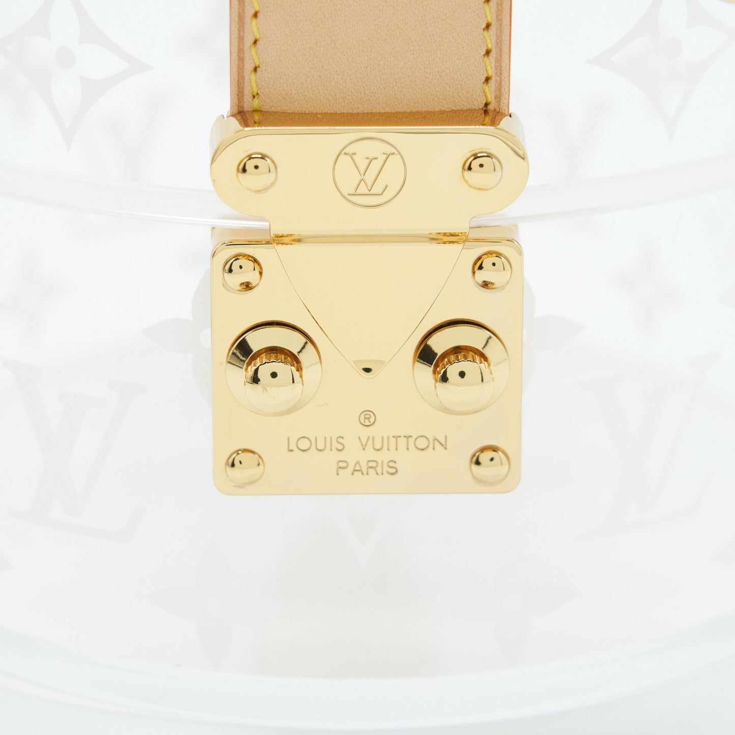 Louis Vuitton Transparent Scott Monogram Box GHW